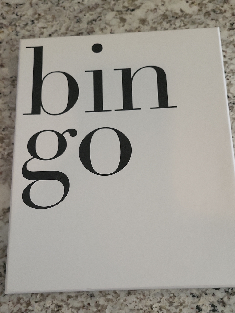 West Emory BINGO Game Box – NEW. Never Used. Great Portable Game